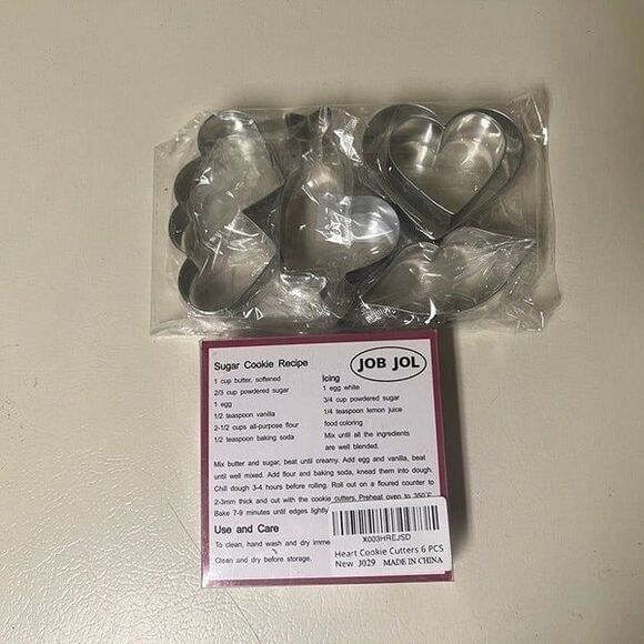 Valentine's Day Heart Cookie Cutter Set - 11 pcs - Picture 3 of 10